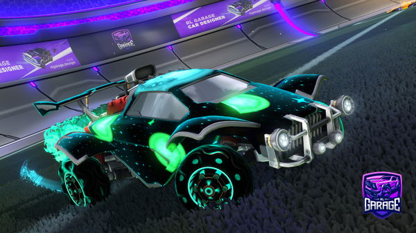 A Rocket League car design from Vulka