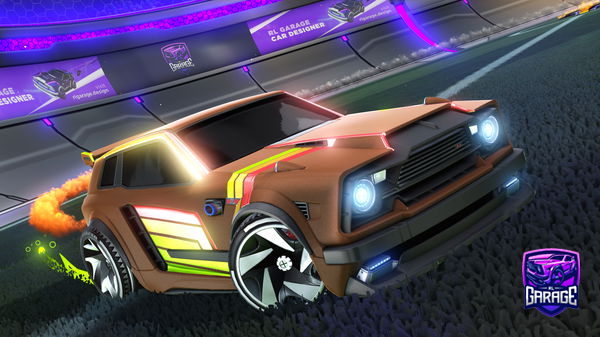 A Rocket League car design from NoixDeC0co_