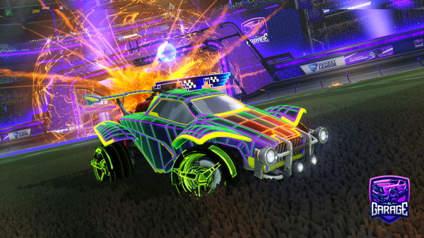 A Rocket League car design from liiceice