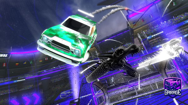 A Rocket League car design from RiceR0k3t