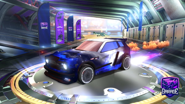 A Rocket League car design from SteeveIsCursedAsGoalie