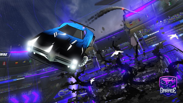 A Rocket League car design from nodnarbswagfish