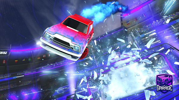 A Rocket League car design from CHICKBOI90