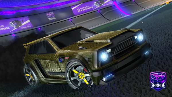 A Rocket League car design from mc2broke