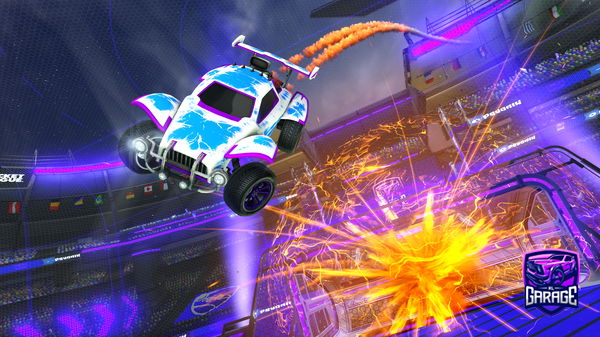 A Rocket League car design from ItzzRyan_XP