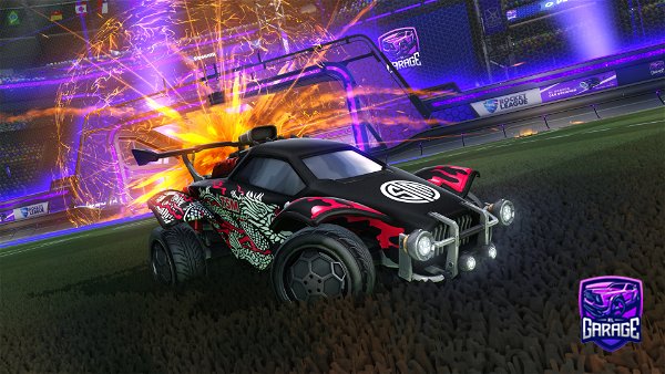 A Rocket League car design from Hauntingsig