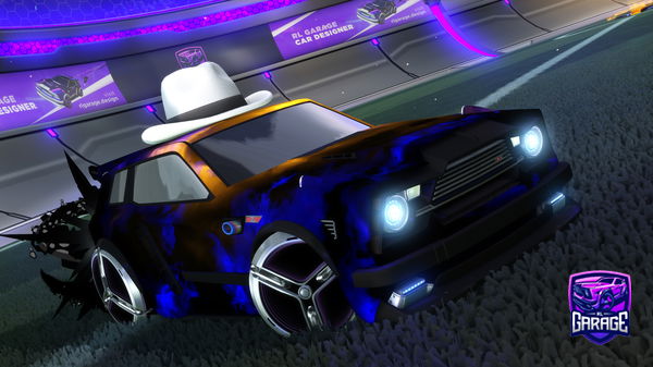 A Rocket League car design from pneumonoultra