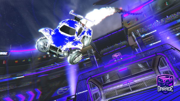 A Rocket League car design from nissangtrrio2007