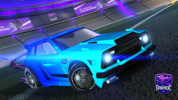 A Rocket League car design from Gumdrop_Water