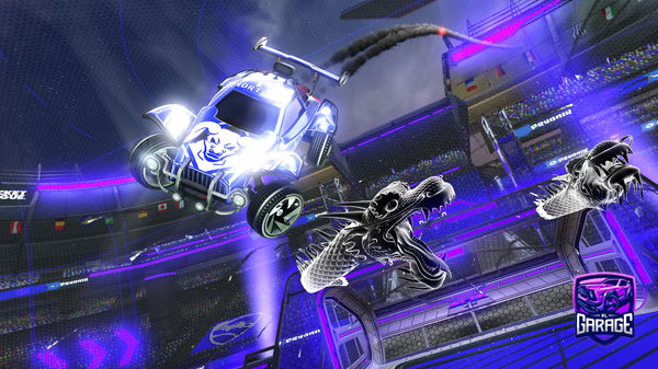 A Rocket League car design from Jesus512