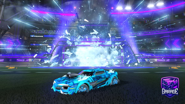 A Rocket League car design from X_pro207