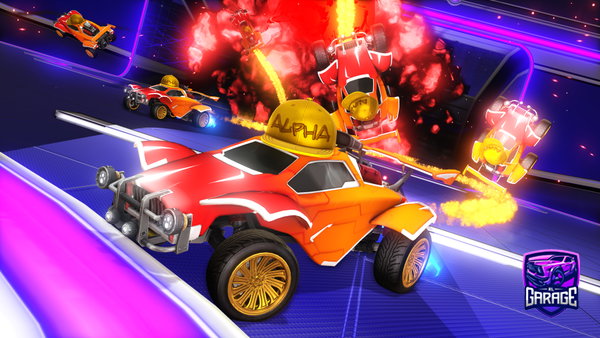 A Rocket League car design from titidu13