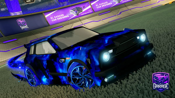 A Rocket League car design from happyhippy11