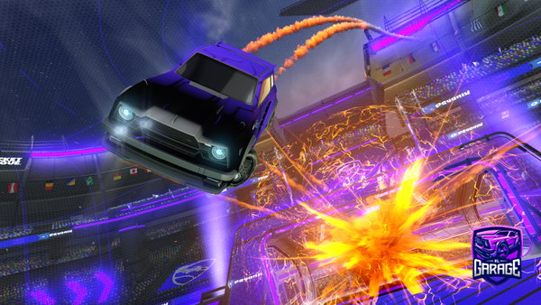 A Rocket League car design from MatteFakez