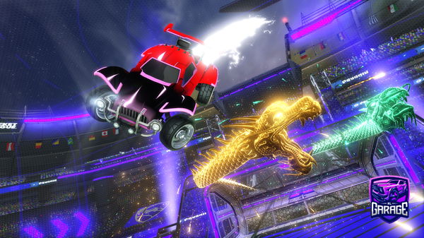 A Rocket League car design from Flxmes214