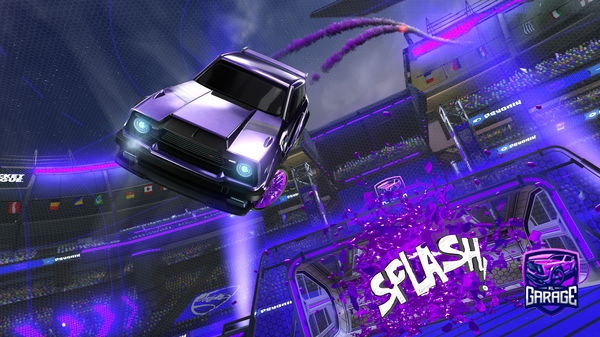 A Rocket League car design from fnktss