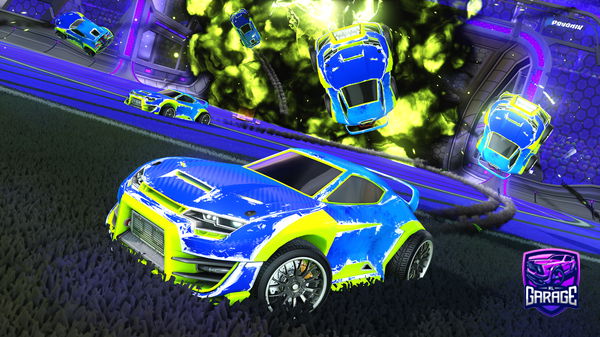 A Rocket League car design from ChatDisabled-RL