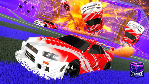 A Rocket League car design from JamalWalter