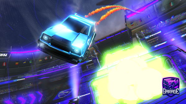 A Rocket League car design from AWOROCKET