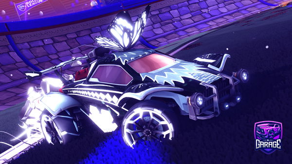 A Rocket League car design from abspielen