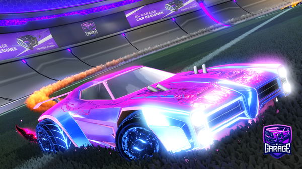 A Rocket League car design from xXB0MBARDXx