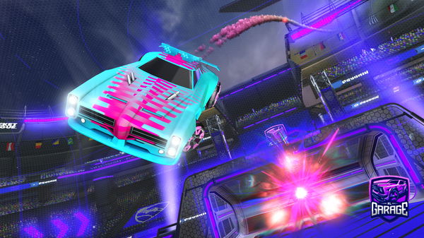 A Rocket League car design from SSGTRAILMIX