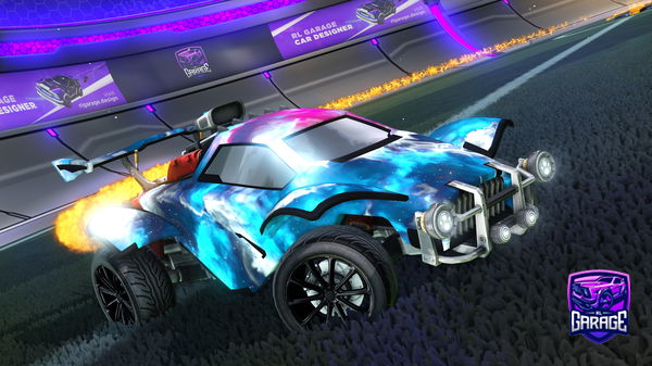 A Rocket League car design from sxzuko