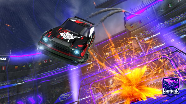 A Rocket League car design from mumy73_