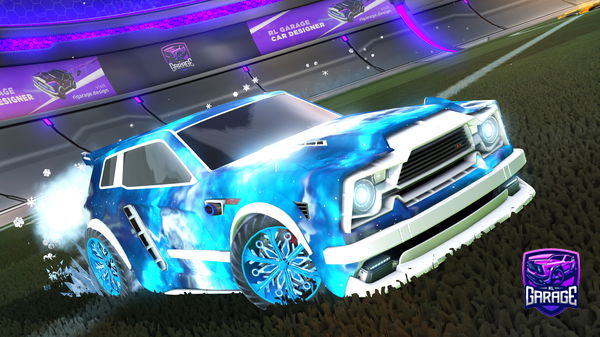 A Rocket League car design from JnusRLThereal