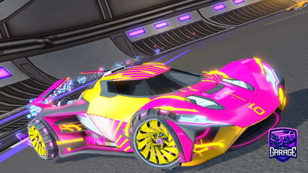 A Rocket League car design from ThatTaki567
