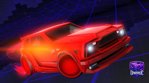 A Rocket League car design from Cambro30