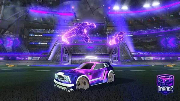 A Rocket League car design from CORPSExox