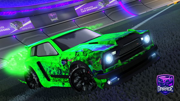 A Rocket League car design from leonmoir119