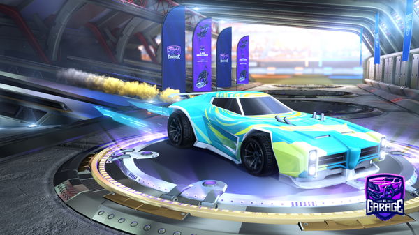 A Rocket League car design from Rubensi