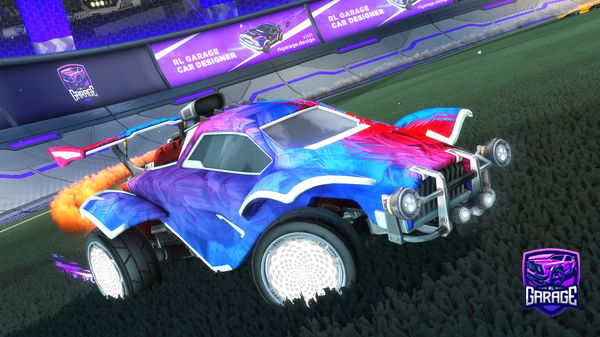 A Rocket League car design from xRxTn