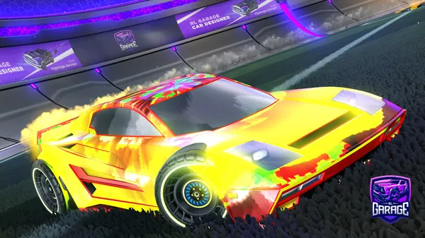 A Rocket League car design from IIINOVIXIII