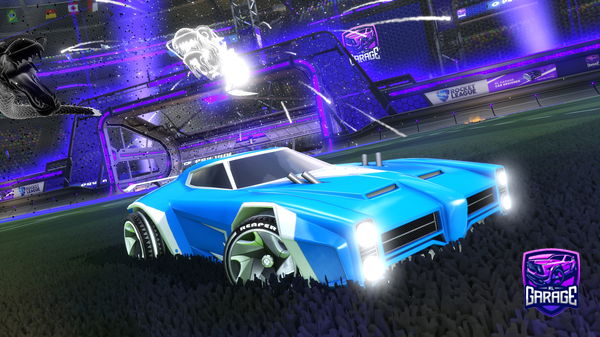 A Rocket League car design from Mcb-0098