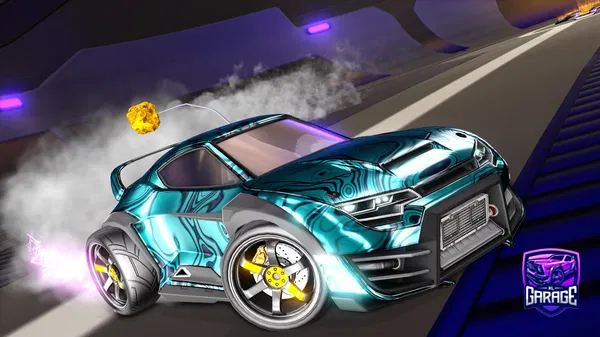 A Rocket League car design from tianelis