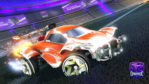 A Rocket League car design from prohan