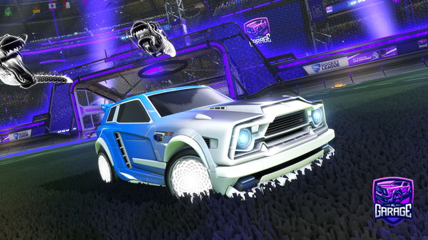 A Rocket League car design from zynxygboye