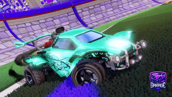A Rocket League car design from moon_jl_