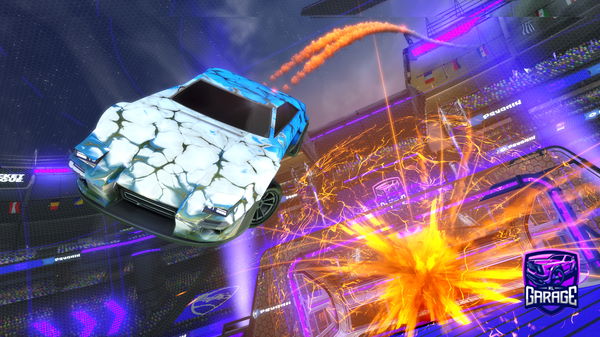 A Rocket League car design from Cayden693