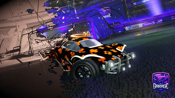 A Rocket League car design from Gibbo73