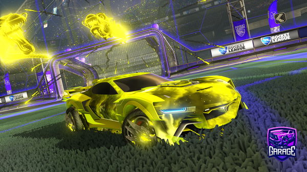 A Rocket League car design from DeltaDragon004