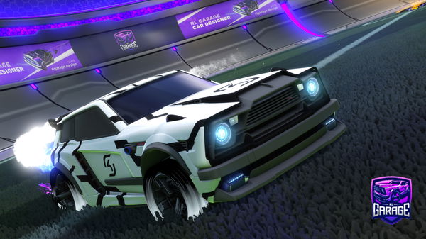 A Rocket League car design from Bonse69