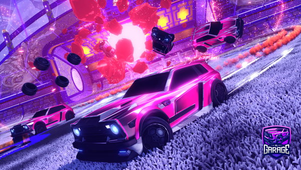A Rocket League car design from HungryBanana