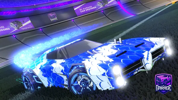 A Rocket League car design from MarcelRl24