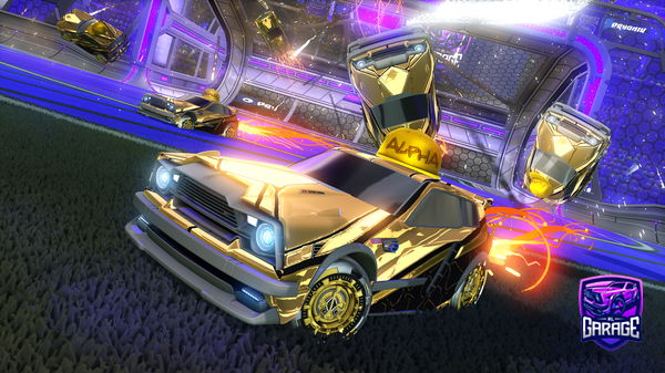 A Rocket League car design from exoduess