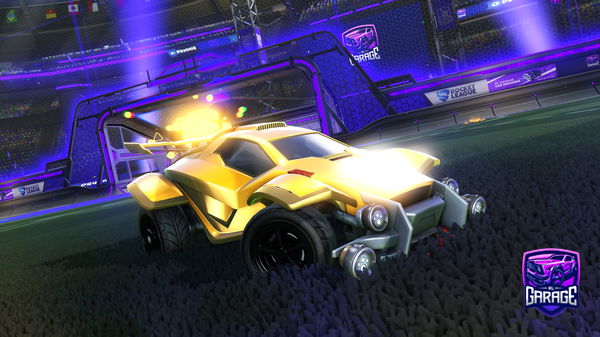 A Rocket League car design from rlcsv1