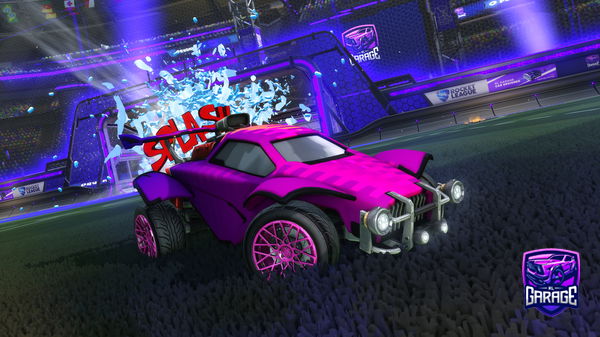 A Rocket League car design from nights